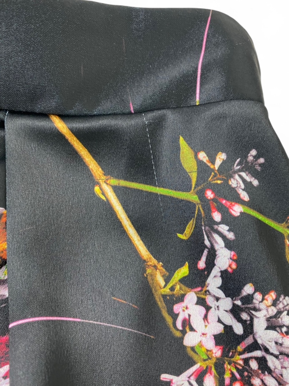 Victoria's Secret Floral Satin Wide Leg Pants Lounge Luxe - Picture 5 of 12